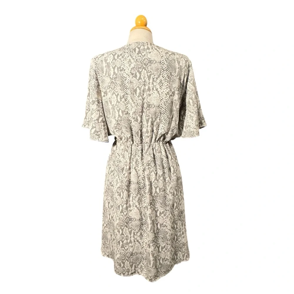 Time and Tru Gray Snakeskin Dress - Picture 2 of 13